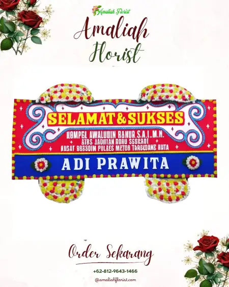 Papan Bunga Ucapan Selamat Barejulat