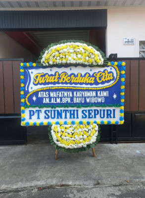 Papan Bunga Duka di Barejulat