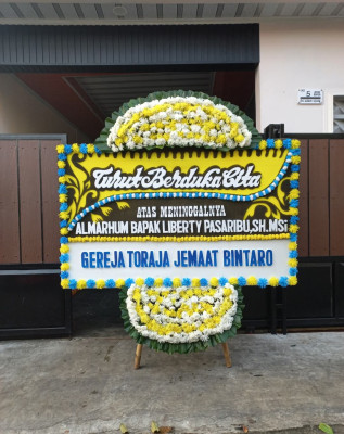 Papan Bunga Duka di Barejulat